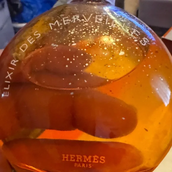 Hermes Elixir des Merveilles Perfume Box - Gold and Silver - Picture 4 of 8